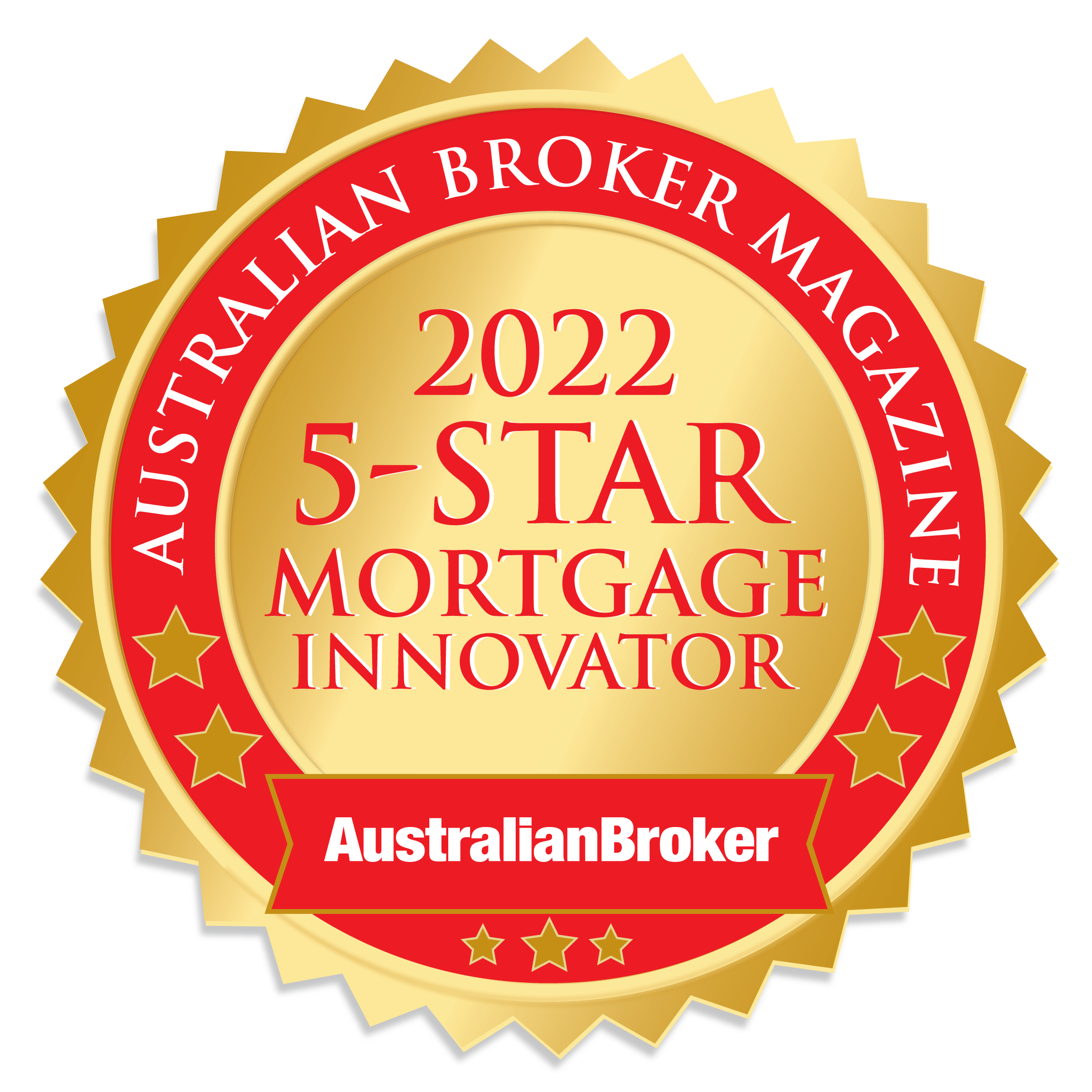 ABW 5-Star Mortgage Innovator 2022 badge